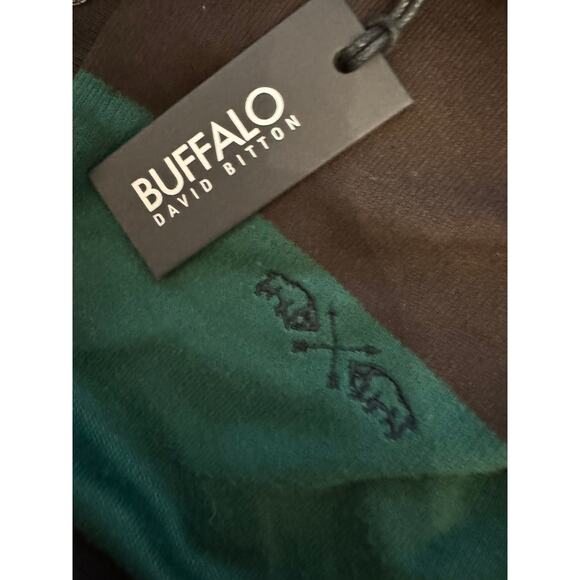 New ~ BUFFALO BY DAVID BITTON ~ Striped Long Shirt ~  Size L - Picture 4 of 5